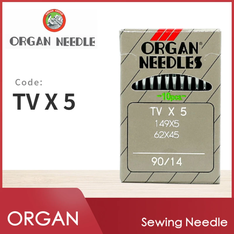 10 PCS TVX5 ORGAN Sewing Machine Needles For Industrial Japan Sewing Accessories TV*5 149X51 62X45 JUKI BROTHER
10 PCS TVX5 ORGAN Sewing Machine Needles For Industrial Japan Sewing Accessories TV*5 149X51 62X45 JUKI BROTHER
