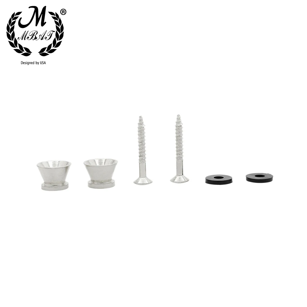 M MBAT Guitar Strap Lock Guitar Metal Non-Slip Tail Studs Strap Buckle Silver Button Lock String Instrument Accessories Parts
M MBAT Guitar Strap Lock Guitar Metal Non-Slip Tail Studs Strap Buckle Silver Button Lock String Instrument Accessories Parts