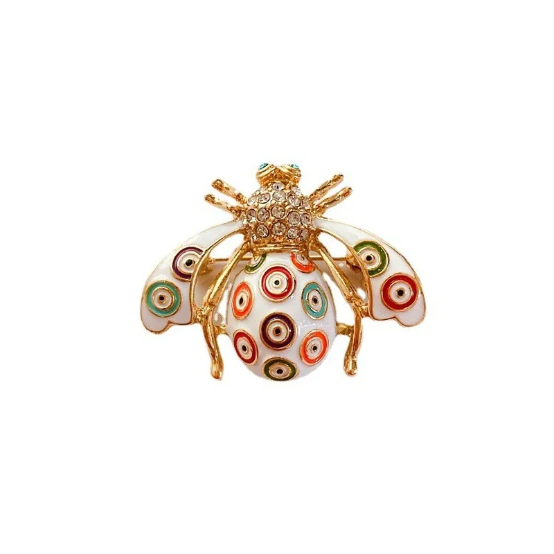 New Vintage Insect Bee Brooch Pin Enamel Pearl Crystal Rhinestone Badge Shirt Scarf Buckle Lapel Pins for Women Accessories
New Vintage Insect Bee Brooch Pin Enamel Pearl Crystal Rhinestone Badge Shirt Scarf Buckle Lapel Pins for Women Accessories