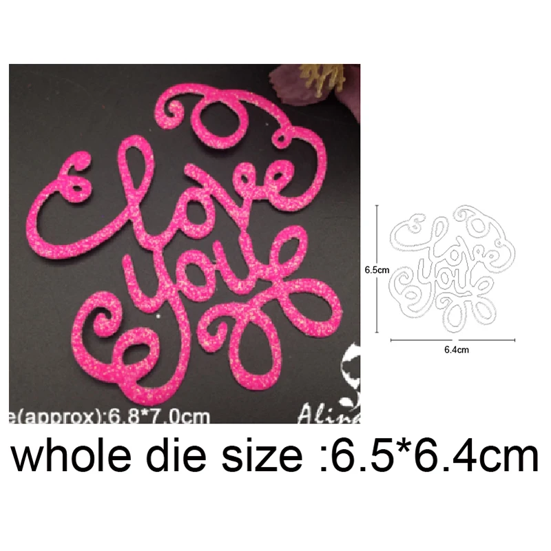 love you words Metal Cutting Dies Scrapbooking Stencil DIY Paper Card Decorative Embossing Die Cut Craft Dies 2021 NEW
love you words Metal Cutting Dies Scrapbooking Stencil DIY Paper Card Decorative Embossing Die Cut Craft Dies 2021 NEW