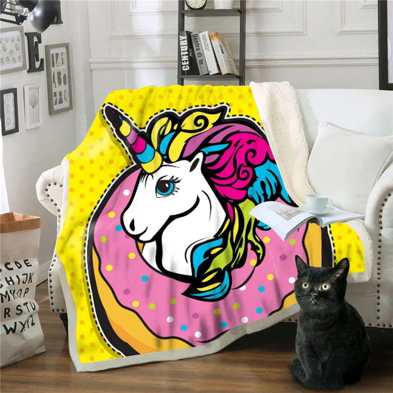 Hoodie Blanket Plush Throw Blanket 3D Color Unicorn Printed Sherpa Fleece Microfiber Throw Blanket 2019 Drop Shipping
Hoodie Blanket Plush Throw Blanket 3D Color Unicorn Printed Sherpa Fleece Microfiber Throw Blanket 2019 Drop Shipping