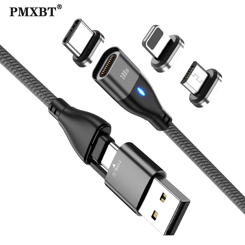 Кабель зарядный USB Type-C на 100 Вт 6 в 1 | Мобильные телефоны и аксессуары