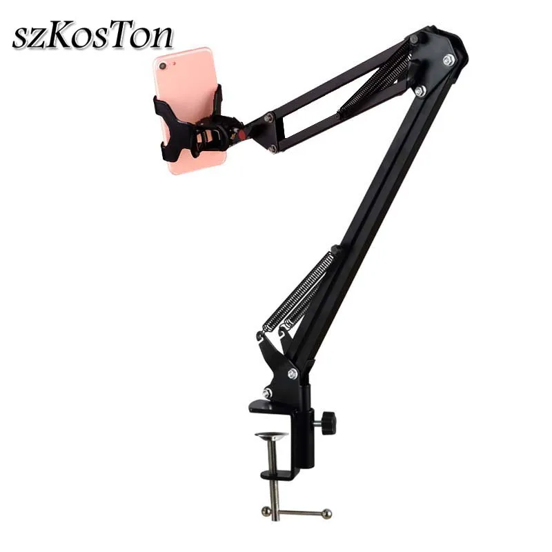 360 Rotating Flexible Long Arms Mobile Phone Holder For iPhone Xiaomi Desktop Bed Lazy Bracket Phone Stand Metal Clamp Support
360 Rotating Flexible Long Arms Mobile Phone Holder For iPhone Xiaomi Desktop Bed Lazy Bracket Phone Stand Metal Clamp Support