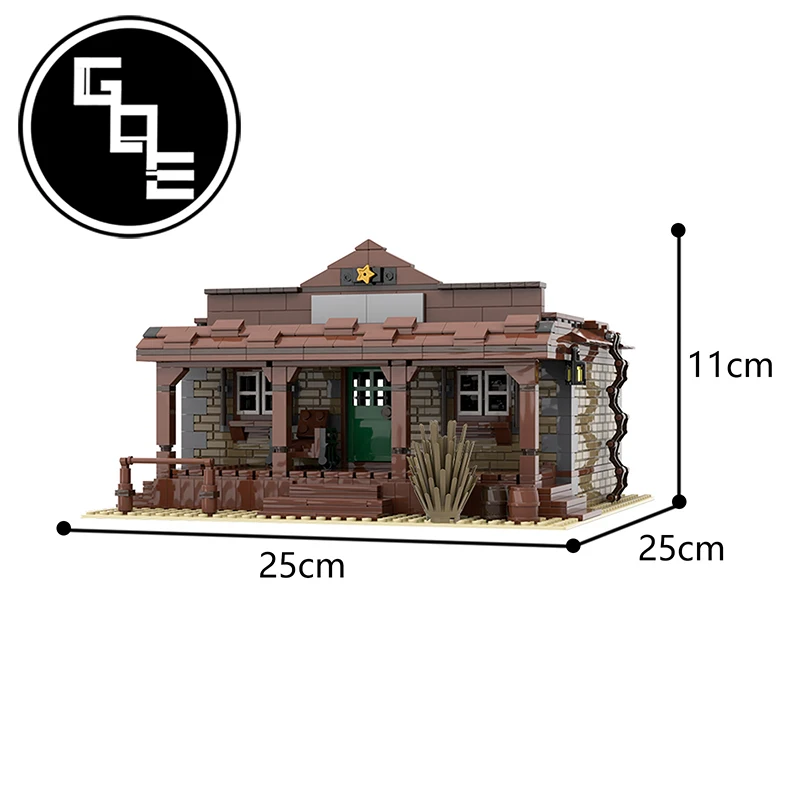 Moc Sheriff's Office Moc Streetview House City Apartment Villa Hotel Architecture Model Bricks Educational Children Toys Gifts
Moc Sheriff's Office Moc Streetview House City Apartment Villa Hotel Architecture Model Bricks Educational Children Toys Gifts