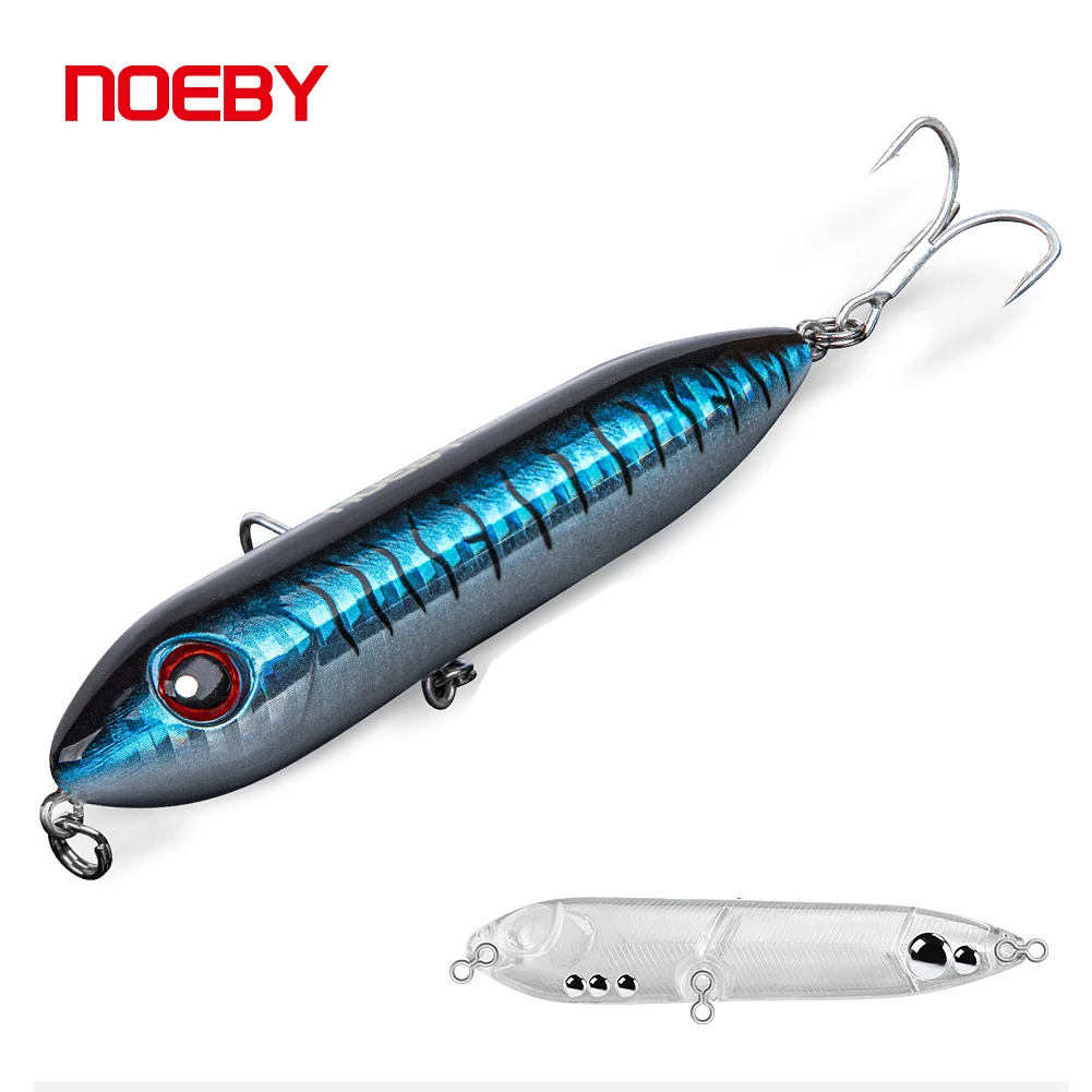NOEBY Fishing Lure 90mm 12.5g Pencil Vibration Top Water Hard Bait Fishing Tackle NBL9074
NOEBY Fishing Lure 90mm 12.5g Pencil Vibration Top Water Hard Bait Fishing Tackle NBL9074