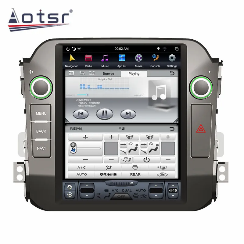 Android 9.0 128G PX6 Tesla Styel For Kia Sportage 3 SL 2011 2012 - 2016 Auto Radio Stereo Car Multimedia Player GPS Navigation
Android 9.0 128G PX6 Tesla Styel For Kia Sportage 3 SL 2011 2012 - 2016 Auto Radio Stereo Car Multimedia Player GPS Navigation