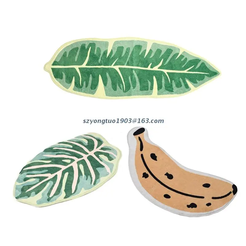 P82C Cute Leaf Banana Shape Doormat for Kids Microfiber Absorbent Bathroom Kitchen Front Door Mats Carpet Floor Rug Non Slip Mat
P82C Cute Leaf Banana Shape Doormat for Kids Microfiber Absorbent Bathroom Kitchen Front Door Mats Carpet Floor Rug Non Slip Mat