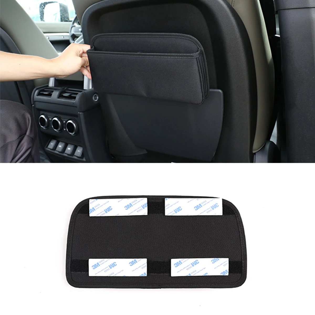 For Land Rover Defender 110 130 2020 Car Styling Black Cloth Material Front Seat Back Storage Box Car Accessories
For Land Rover Defender 110 130 2020 Car Styling Black Cloth Material Front Seat Back Storage Box Car Accessories