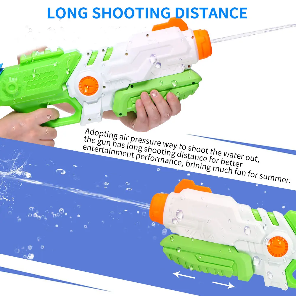 Water Gun Super Blasters Soaker Long Range Squirt Gun Toys High Capacity Summer Water Fight and Family Fun Toys
Water Gun Super Blasters Soaker Long Range Squirt Gun Toys High Capacity Summer Water Fight and Family Fun Toys