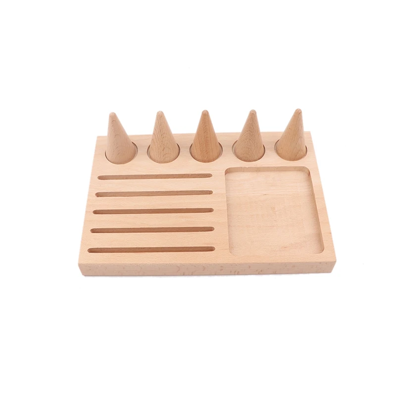 Finger Type 5 Ring Display Stand Wooden Jewelry Ring Display Tray Counter Jewelry Display Storage Box Tray Storage
Finger Type 5 Ring Display Stand Wooden Jewelry Ring Display Tray Counter Jewelry Display Storage Box Tray Storage