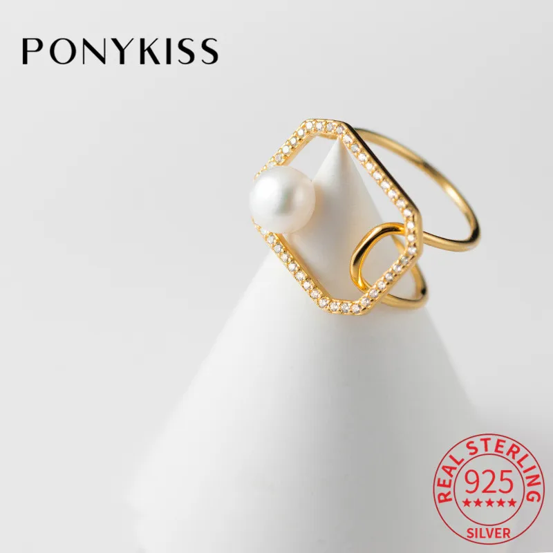 Регулируемые вечерние ЦА PONYKISS из стерлингового серебра 925 пробы с двойным слоем и жемчугом
Регулируемые вечерние ЦА PONYKISS из стерлингового серебра 925 пробы с двойным слоем и жемчугом