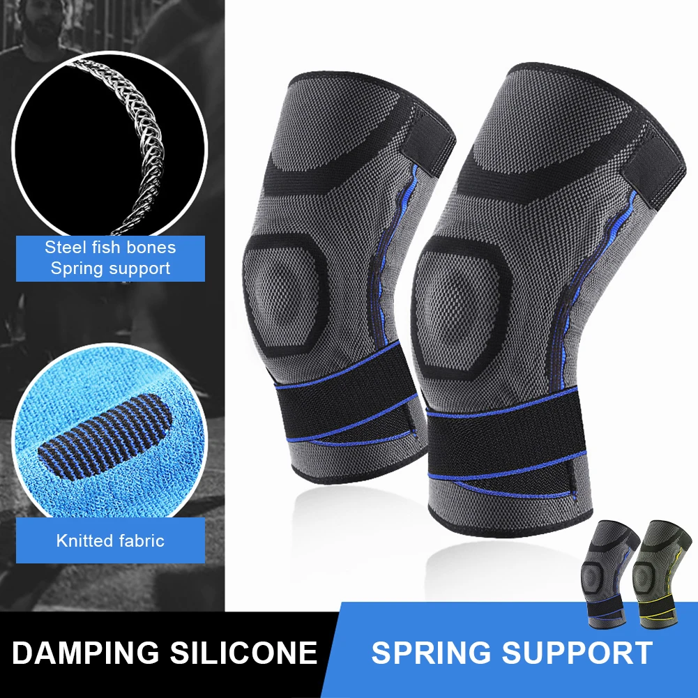 1PC Kneepad Elastic Bandage Pressurized Knee Pads Knee Support Protector for Fitness Sport Running Arthritis Muscle Joint Brace
1PC Kneepad Elastic Bandage Pressurized Knee Pads Knee Support Protector for Fitness Sport Running Arthritis Muscle Joint Brace