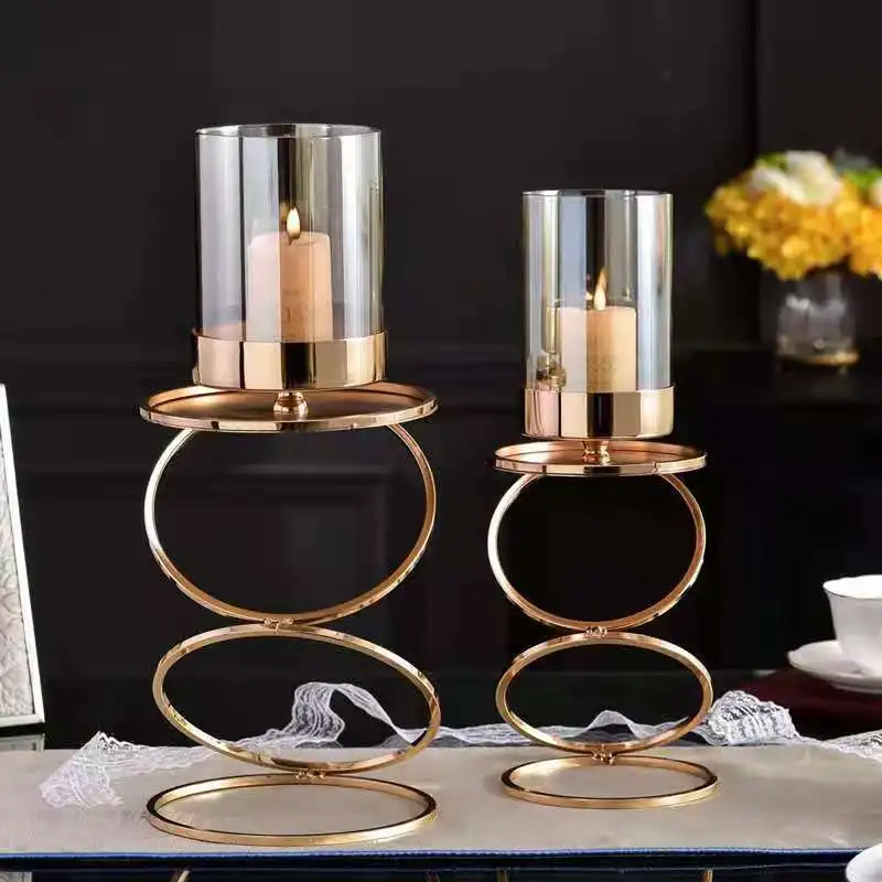 Nordic Metal Candlestick Geometric Glass Candle Holder Wind Lamp Windproof Candle Stand Wedding Home Decoration Ornaments FC481
Nordic Metal Candlestick Geometric Glass Candle Holder Wind Lamp Windproof Candle Stand Wedding Home Decoration Ornaments FC481