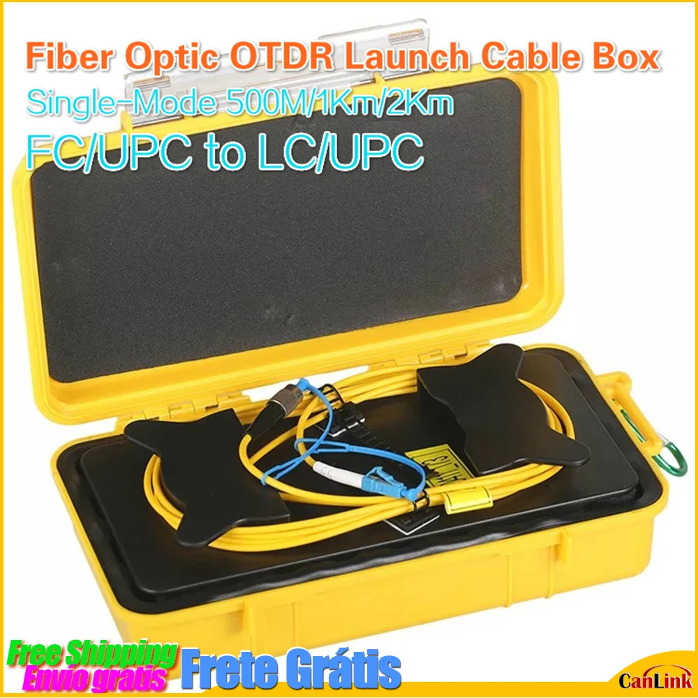 Волоконно-оптический кабель OTDR Launch Box SM FC/UPC to LC/UPC для 500 м, 1 км, 2 км, 1310 нм, волоконно-устраняющее кольцо FC UPC для LC UPC
Волоконно-оптический кабель OTDR Launch Box SM FC/UPC to LC/UPC для 500 м, 1 км, 2 км, 1310 нм, волоконно-устраняющее кольцо FC UPC для LC UPC