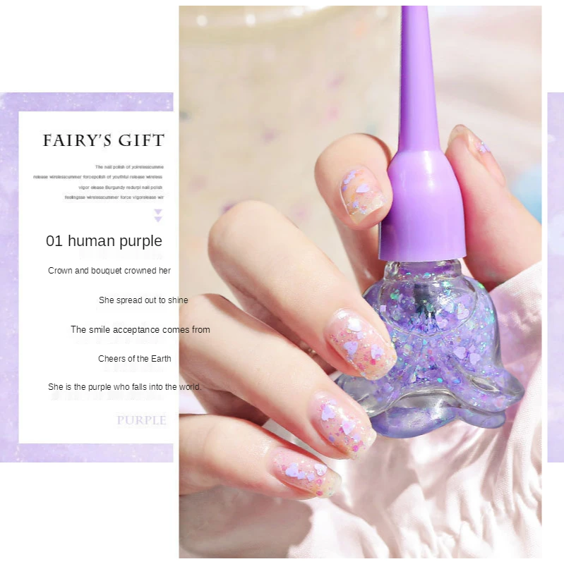 TXD Water-Based Nail Polish In History, Tearable No-Bake Long-Lasting and Quick-Drying Sequined Nail Polish The Lowest Price
TXD Water-Based Nail Polish In History, Tearable No-Bake Long-Lasting and Quick-Drying Sequined Nail Polish The Lowest Price