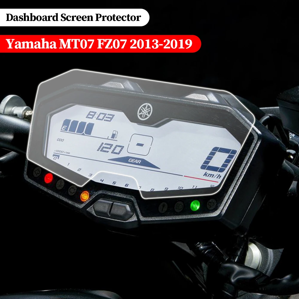 Cluster Scratch Speedometer Screen Protection Film Protector For Yamaha MT07 FZ07 MT-07 FZ-07 MT 07 FZ 07 2013-2019 2017 2018
Cluster Scratch Speedometer Screen Protection Film Protector For Yamaha MT07 FZ07 MT-07 FZ-07 MT 07 FZ 07 2013-2019 2017 2018