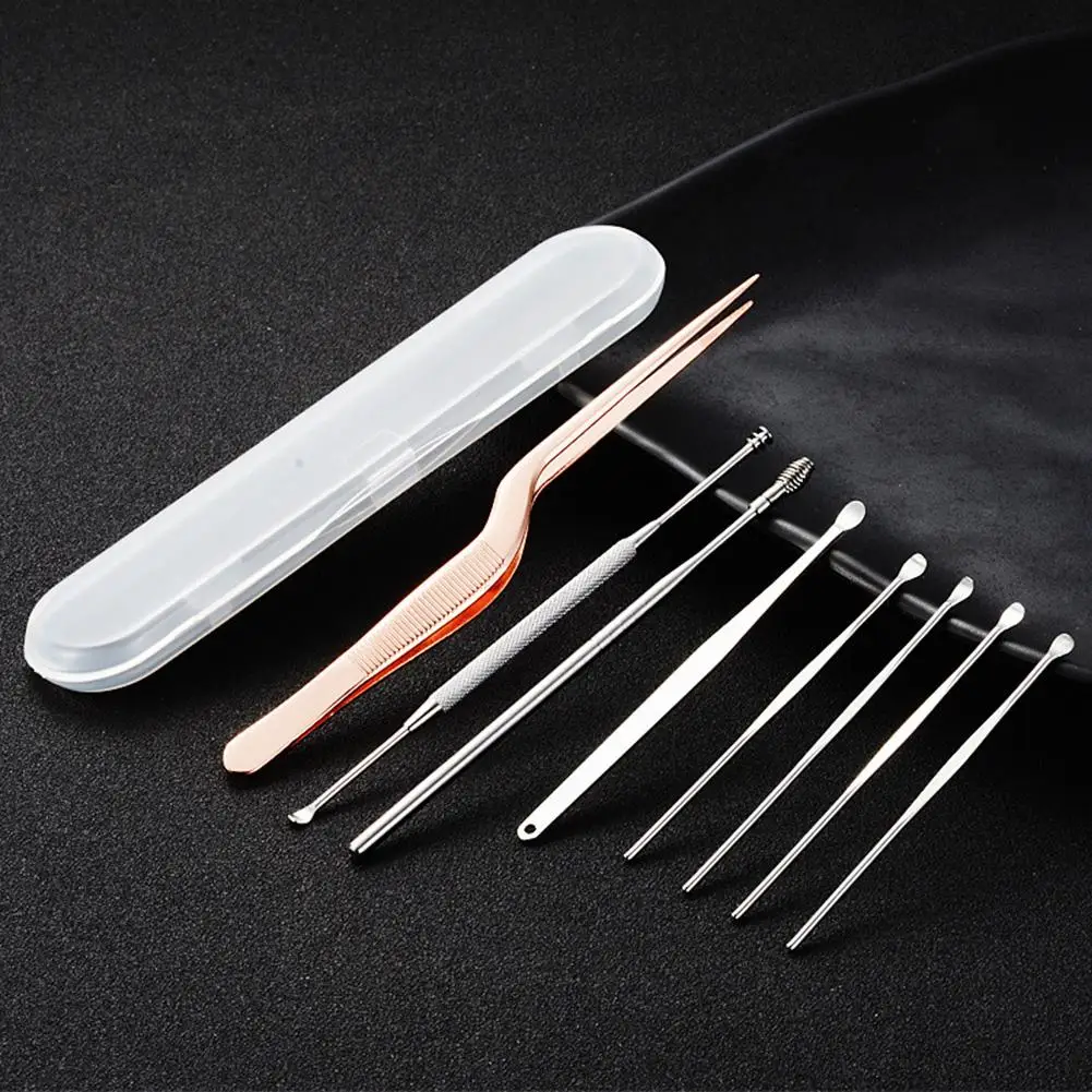 9 шт., спиральная ухочистка, из нержавеющей стали 
9 шт., спиральная ухочистка, из нержавеющей стали