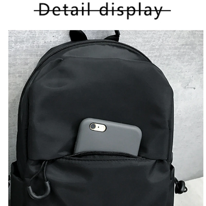 AUAU-Nylon Waterproof Men's Shoulder Messenger Bag Fashion Outdoor Sports Chest Bag Travel Bag Mobile Phone Bag