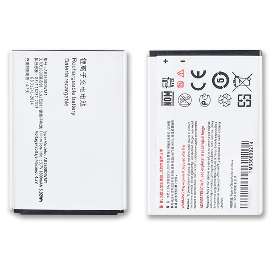 Сменный аккумулятор для Philips XENIUM S309 CTS309 AB1600DWMT AB1600DWML с трековым кодом
Сменный аккумулятор для Philips XENIUM S309 CTS309 AB1600DWMT AB1600DWML с трековым кодом