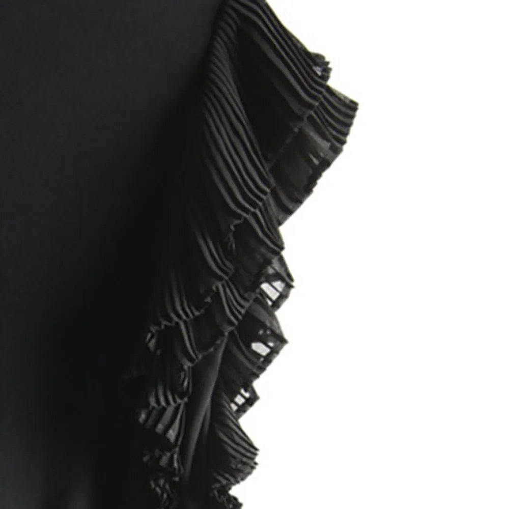 2021 Organ Pleated Ruffle Blouse Women Summer Korean Shirt Black Female Slim Stylish Blouses O Neck Short Sleeve Ladies Tops
2021 Organ Pleated Ruffle Blouse Women Summer Korean Shirt Black Female Slim Stylish Blouses O Neck Short Sleeve Ladies Tops