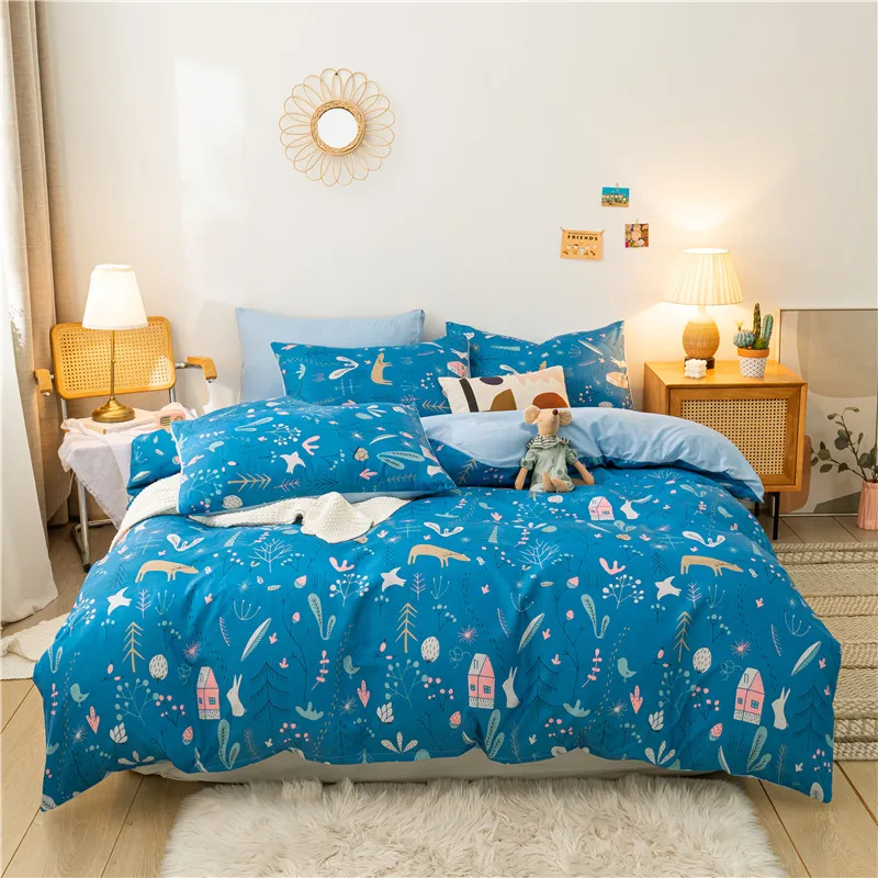 Blue Cartoon Bedding set,220x240 Duvet Cover Set With Pillowcase, 200x200 Quilt Cover,Plant Pattern King Size Blanket Cover
Blue Cartoon Bedding set,220x240 Duvet Cover Set With Pillowcase, 200x200 Quilt Cover,Plant Pattern King Size Blanket Cover