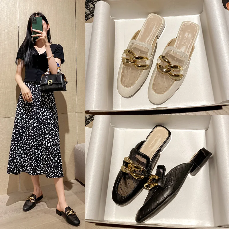 Breathable Slippers Women Summer Shoes Low Heels sandalias mujer chaussure femme women sandals round toe shoes for women 2021
Breathable Slippers Women Summer Shoes Low Heels sandalias mujer chaussure femme women sandals round toe shoes for women 2021