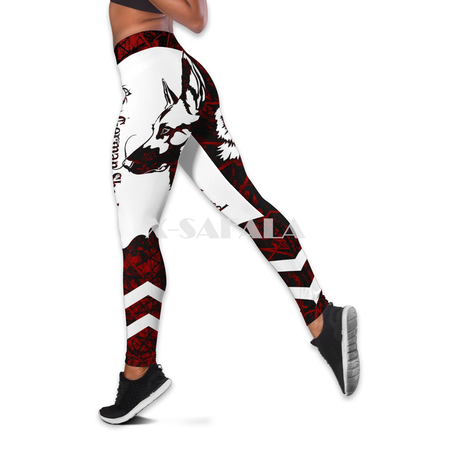 German Shepherd Red Tattoos Two Piece Yoga Set Women 3D Print Vest Hollow Out Tank Top High Waist Legging Summer Casual Sport
German Shepherd Red Tattoos Two Piece Yoga Set Women 3D Print Vest Hollow Out Tank Top High Waist Legging Summer Casual Sport