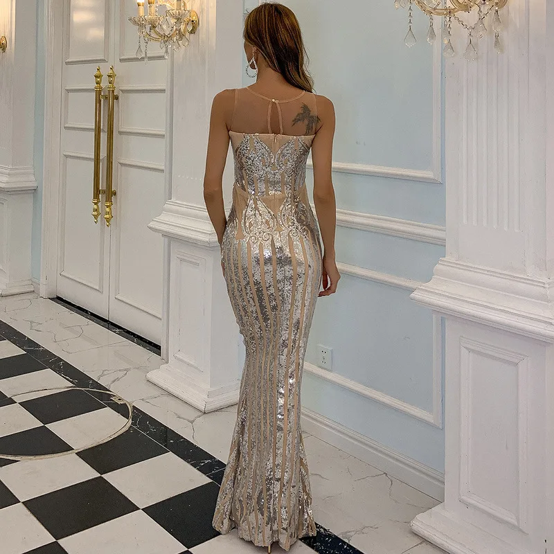 HF Free Shipping Plus Size S-XL Fashion Celebrity Evening Party Dresses Women Elegant Long See-through Sexy Dress Night Club
HF Free Shipping Plus Size S-XL Fashion Celebrity Evening Party Dresses Women Elegant Long See-through Sexy Dress Night Club