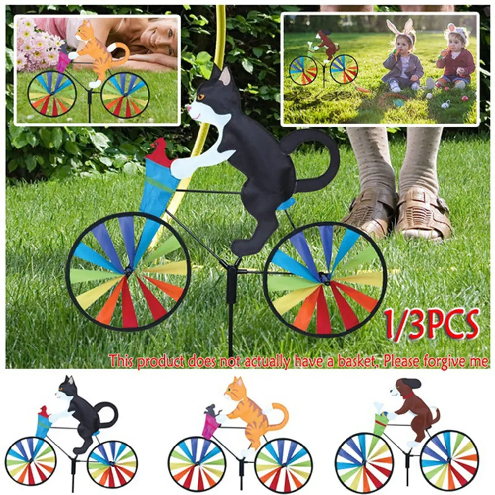 Cartoon Windmill Toys Whirligig Wind Spinner Pinwheel Yard Garden Decor Three-dimensional animal Toys Whirligig Wi 
Cartoon Windmill Toys Whirligig Wind Spinner Pinwheel Yard Garden Decor Three-dimensional animal Toys Whirligig Wi