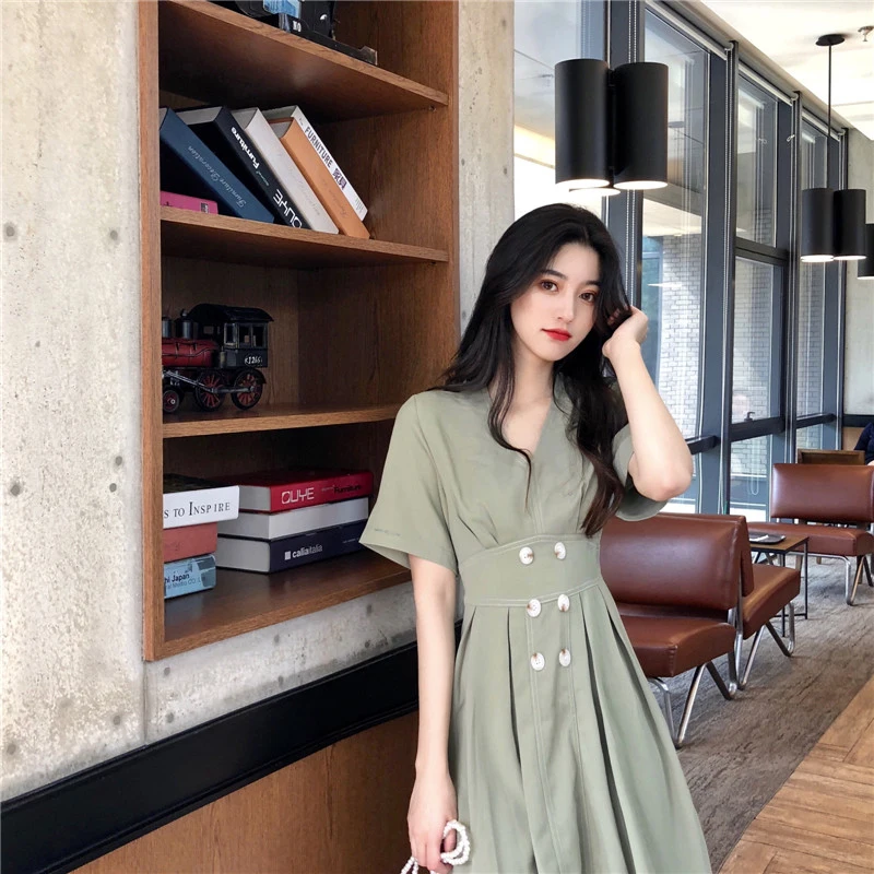 Early Spring Gentle Temperament V Dress for Women 2021 New French Retro Mori Style Hepburn Style Long Fairy Skirt
Early Spring Gentle Temperament V Dress for Women 2021 New French Retro Mori Style Hepburn Style Long Fairy Skirt