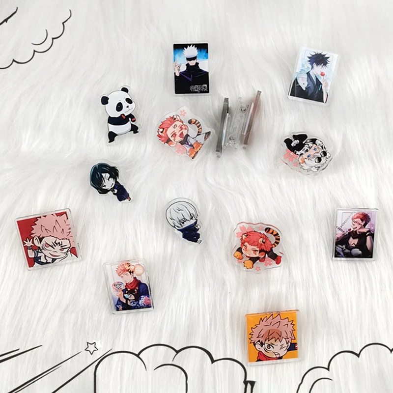 Anime Jujutsu Kaisen Acrylic PP Single-sided Clip Creative Memo Loose-leaf Finishing Stationery
Anime Jujutsu Kaisen Acrylic PP Single-sided Clip Creative Memo Loose-leaf Finishing Stationery