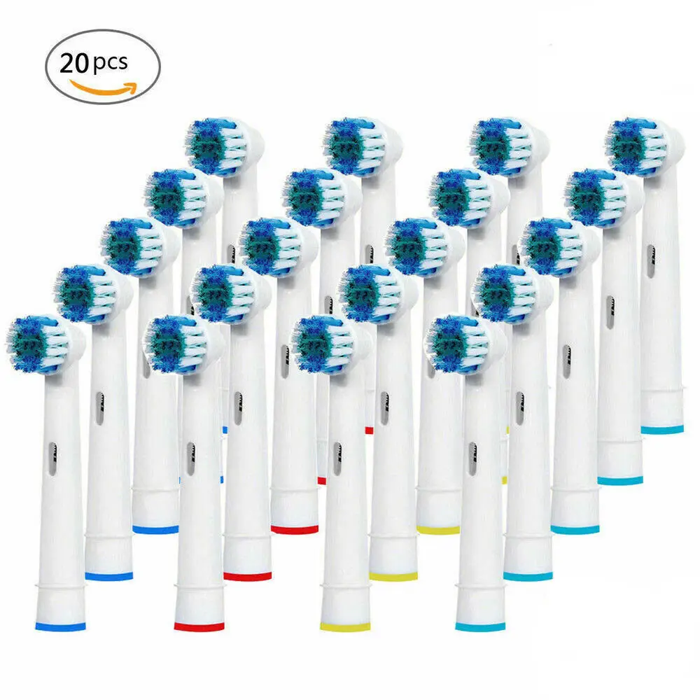 20/4 шт. сменные головки для электрической зубной щётки Oral B Braun|Чистящие щетки| |
