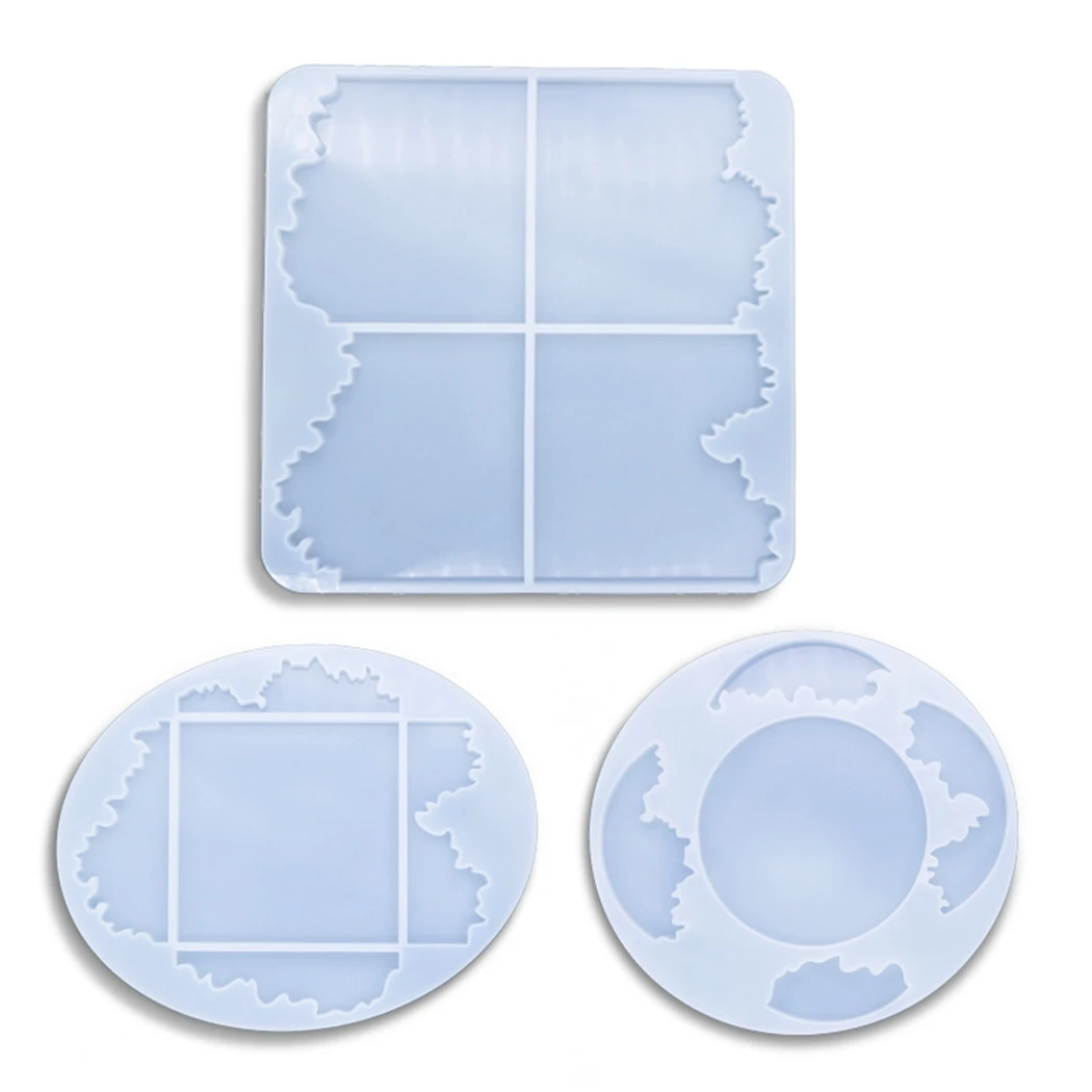 1PCS Coaster Mold Creative DIY Resin Casting Mold Epoxy Craft Mold Silicone Mold Resin Tray Coaster Mold Kit Making Accessories
1PCS Coaster Mold Creative DIY Resin Casting Mold Epoxy Craft Mold Silicone Mold Resin Tray Coaster Mold Kit Making Accessories