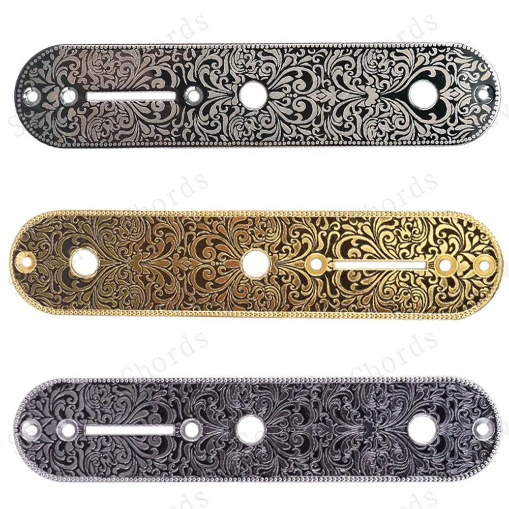 Guitar Bridge Switch Vintage Control Plate Replacement Vintage Carving Control Plate For Tele Electric Guitars Accessories Parts
Guitar Bridge Switch Vintage Control Plate Replacement Vintage Carving Control Plate For Tele Electric Guitars Accessories Parts