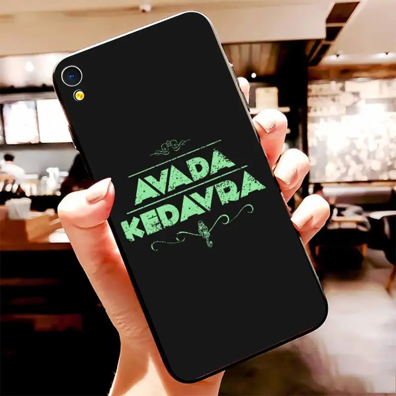 

HPCHCJHM Avada Kedavra Bitch TPU Soft Silicone Phone Case Cover For Vivo Y91c Y17 Y51 Y67 Y55 Y93 Y81S Y19 Y7S Case