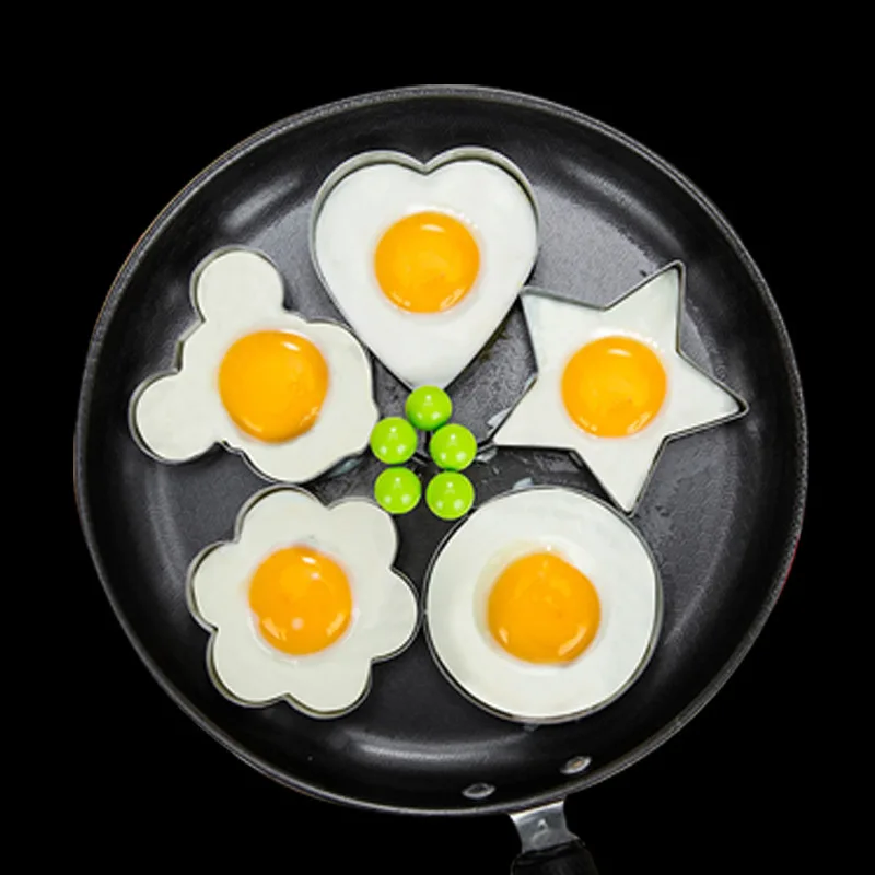 5pcs/set Stainless steel Cute Shaped Fried Egg Mold Pancake Rings Mold Kitchen Tool
5pcs/set Stainless steel Cute Shaped Fried Egg Mold Pancake Rings Mold Kitchen Tool