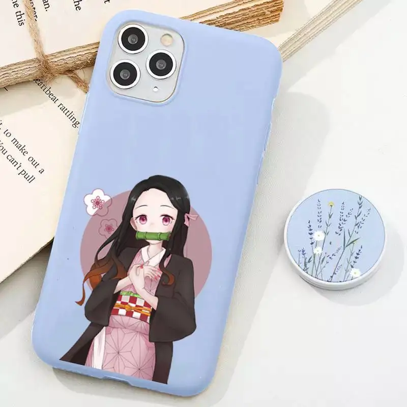 Cartoon Japan Anime Demon Slayer Phone Case for iphone 13 11 Pro Max X XS Max XR Solid Color Soft Cover for iphone7 8 6 6S Plus
Cartoon Japan Anime Demon Slayer Phone Case for iphone 13 11 Pro Max X XS Max XR Solid Color Soft Cover for iphone7 8 6 6S Plus