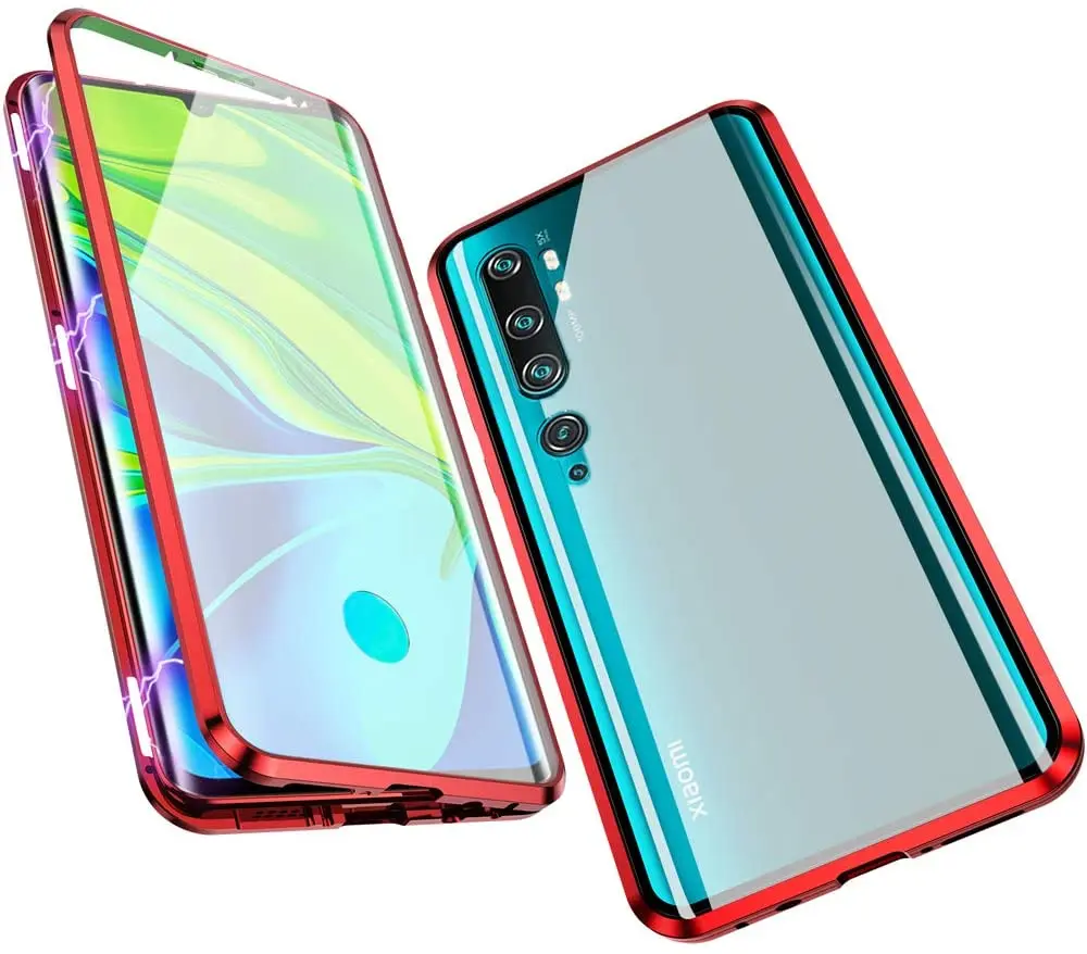360 Double Sided Glass Magnetic Case For Xiaomi Redmi Note 10lite 9s Pro 8A Mi10 10Pro 10Ultra Plus Transparent Tempered Cover
360 Double Sided Glass Magnetic Case For Xiaomi Redmi Note 10lite 9s Pro 8A Mi10 10Pro 10Ultra Plus Transparent Tempered Cover