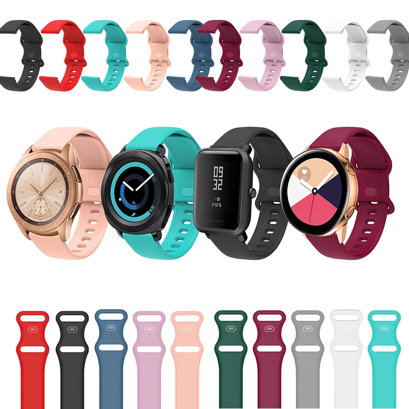 Ремешок силиконовый для Samsung Galaxy Watch 3 /Active 2 40/44 мм, браслет для смарт-часов Huawei GT 2 42 мм, 20 мм или 22 мм
Ремешок силиконовый для Samsung Galaxy Watch 3 /Active 2 40/44 мм, браслет для смарт-часов Huawei GT 2 42 мм, 20 мм или 22 мм