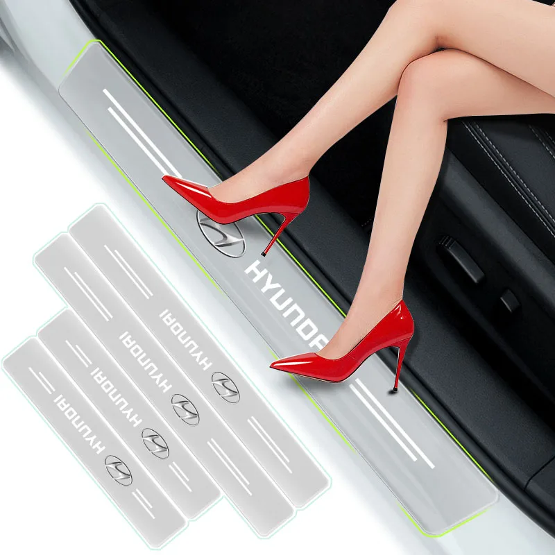 4Pcs Transparent Decal Car Threshold Pedal Protector Sticker For Hyundai i10 Elantra Getz Sonata XG Terracan Tucson Coupe Trajet
4Pcs Transparent Decal Car Threshold Pedal Protector Sticker For Hyundai i10 Elantra Getz Sonata XG Terracan Tucson Coupe Trajet