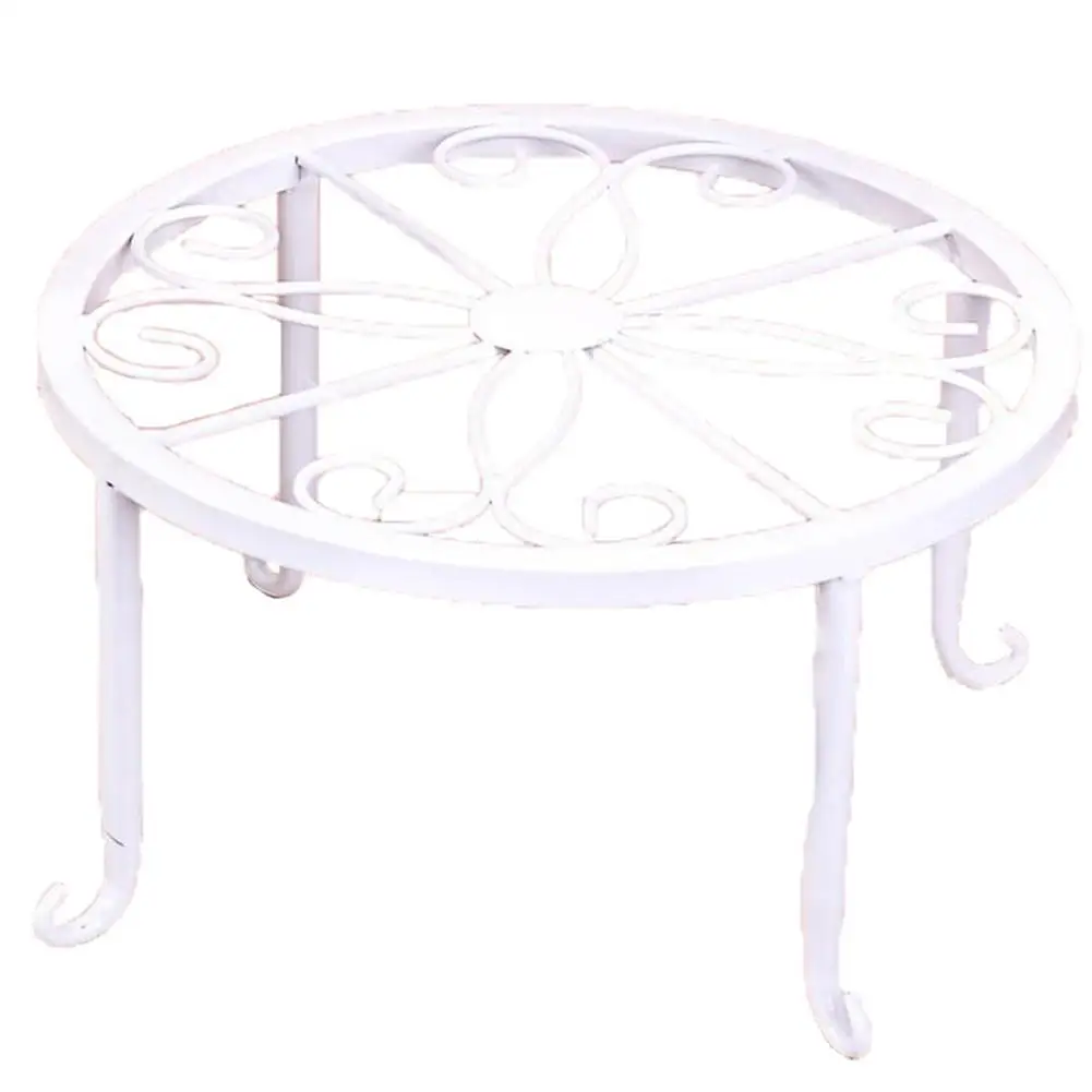 Office Desktop Flower Display Stand Round Iron Plant Holder Home Garden Indoor Balcony Decor
Office Desktop Flower Display Stand Round Iron Plant Holder Home Garden Indoor Balcony Decor