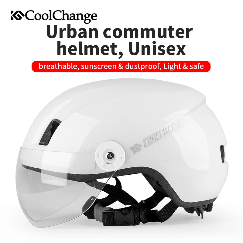 

CoolChange Cycling Helmet Goggles MTB Road Bicycle Helmet Ultralight Integrally-molded Bike Helmet Safely Cap Casco Ciclismo