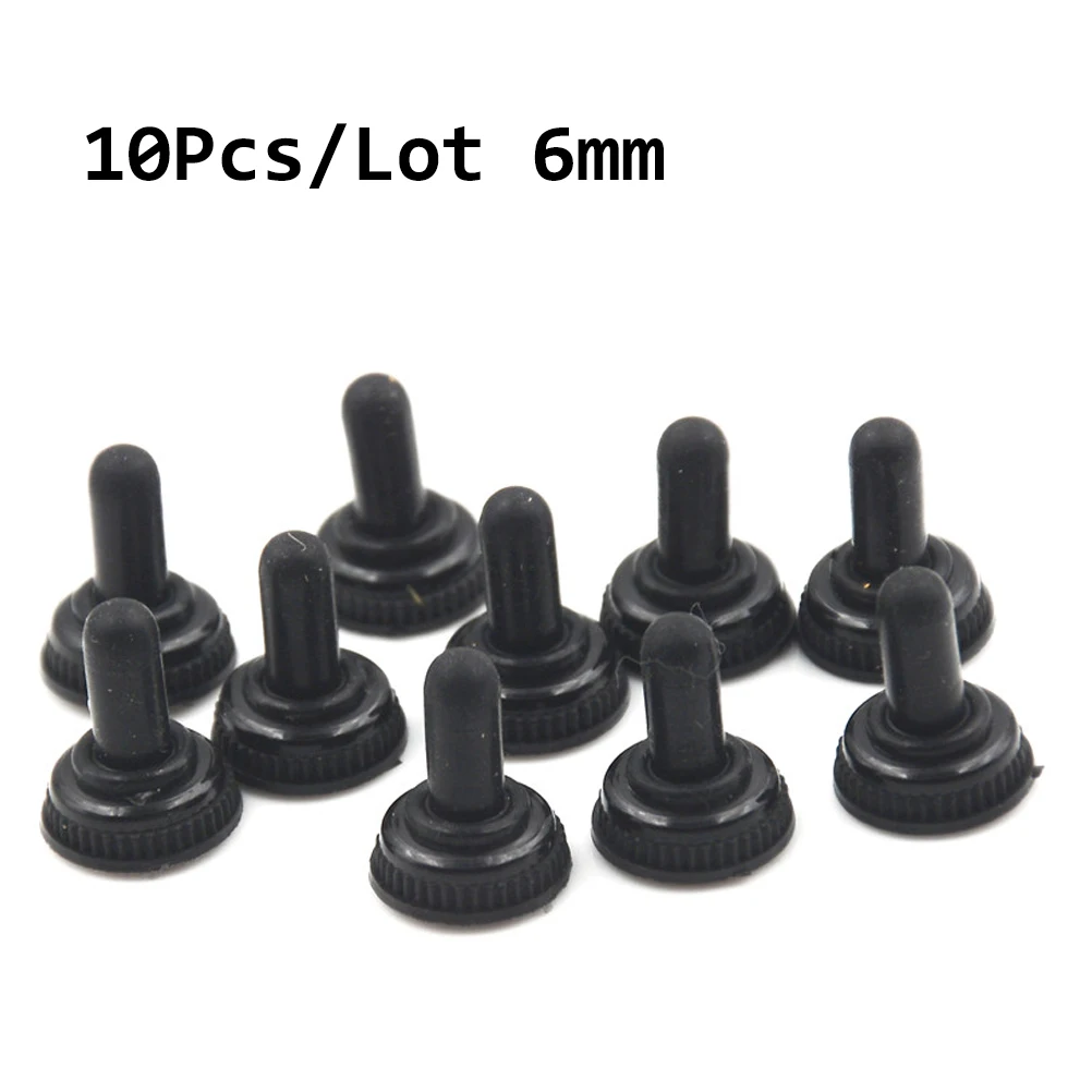 10Pcs/Lot 6mm Black Toggle Switch Rubber Cover Waterproof Caps Home Tools Accessories
10Pcs/Lot 6mm Black Toggle Switch Rubber Cover Waterproof Caps Home Tools Accessories