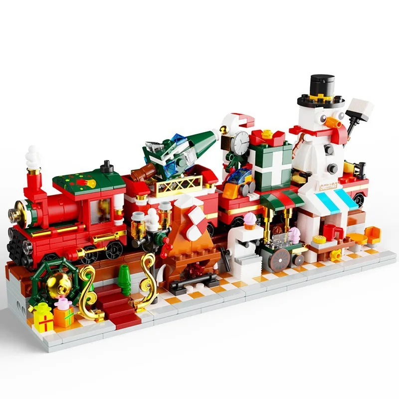 Creative Ideas Series Christmas Theme Train Street View Model 838PCS Building Blocks Bricks Kids Christmas Toy Birthday Gift Set
Creative Ideas Series Christmas Theme Train Street View Model 838PCS Building Blocks Bricks Kids Christmas Toy Birthday Gift Set