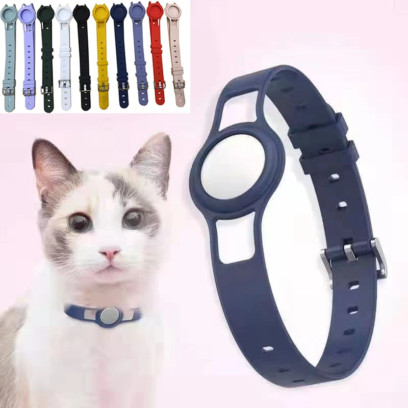 Silicone Apple Airtags Pet GPS Tracking Collar Practical Anti-Lost Waterproof Tracer Puppy Dog Tracking Pet Cat Dog Puppy Collar
Silicone Apple Airtags Pet GPS Tracking Collar Practical Anti-Lost Waterproof Tracer Puppy Dog Tracking Pet Cat Dog Puppy Collar