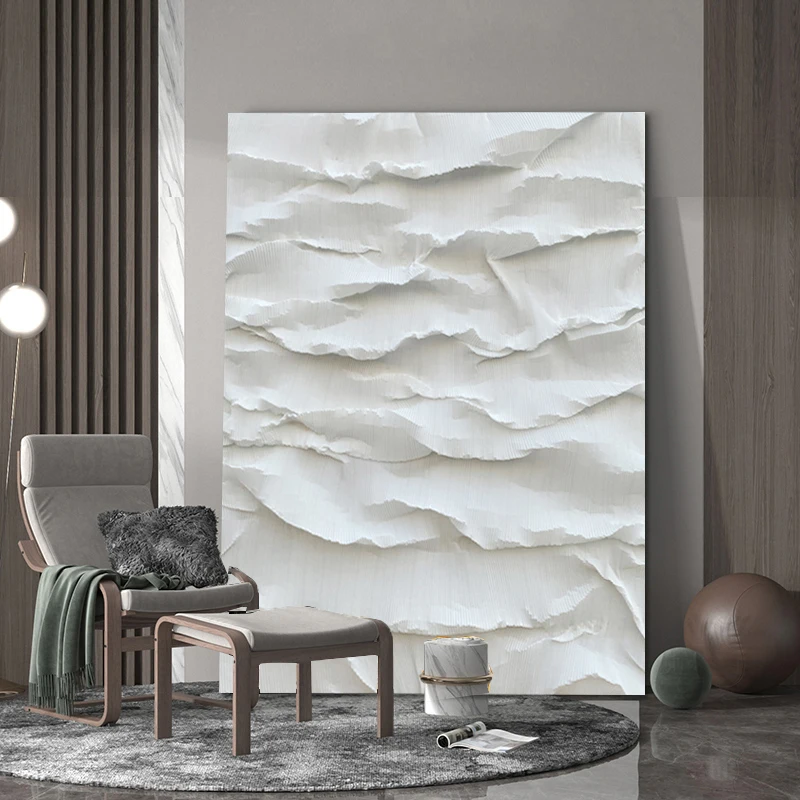 3D Abstract White Pure Love Hand Painted Oil Painting on Canvas Wall Hanging Art Modern Living Room Decor Office Artwork No Fram
3D Abstract White Pure Love Hand Painted Oil Painting on Canvas Wall Hanging Art Modern Living Room Decor Office Artwork No Fram