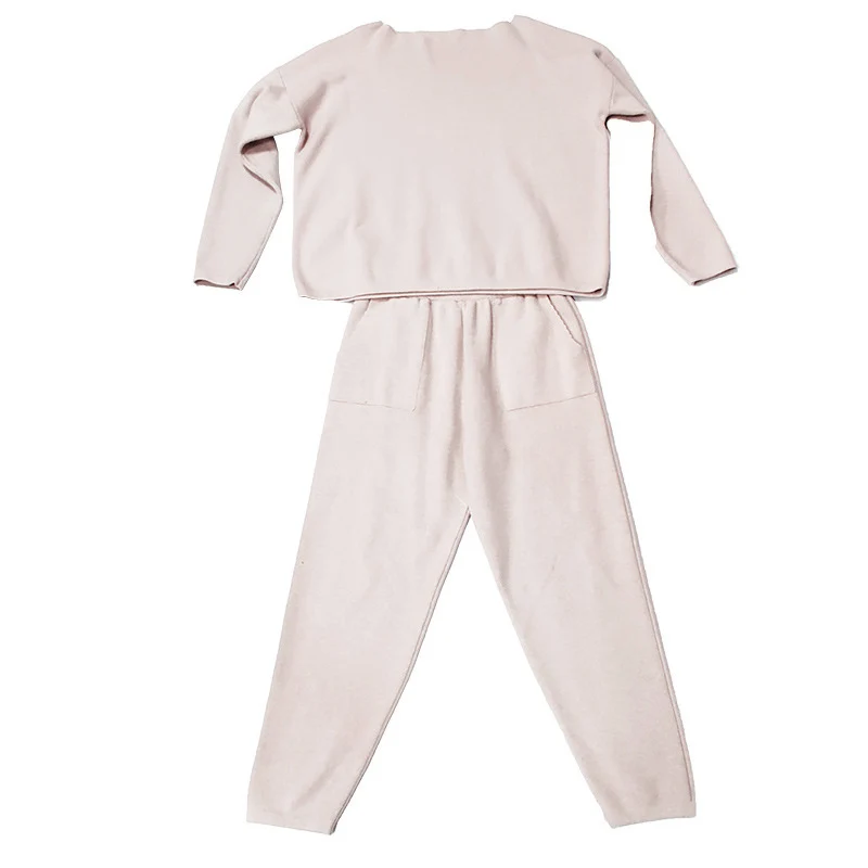 Small Sweet Autumn Wind Suits The New Web Celebrity Temperament Brim Knitting Coat Pants Two-piece Tide 
Small Sweet Autumn Wind Suits The New Web Celebrity Temperament Brim Knitting Coat Pants Two-piece Tide