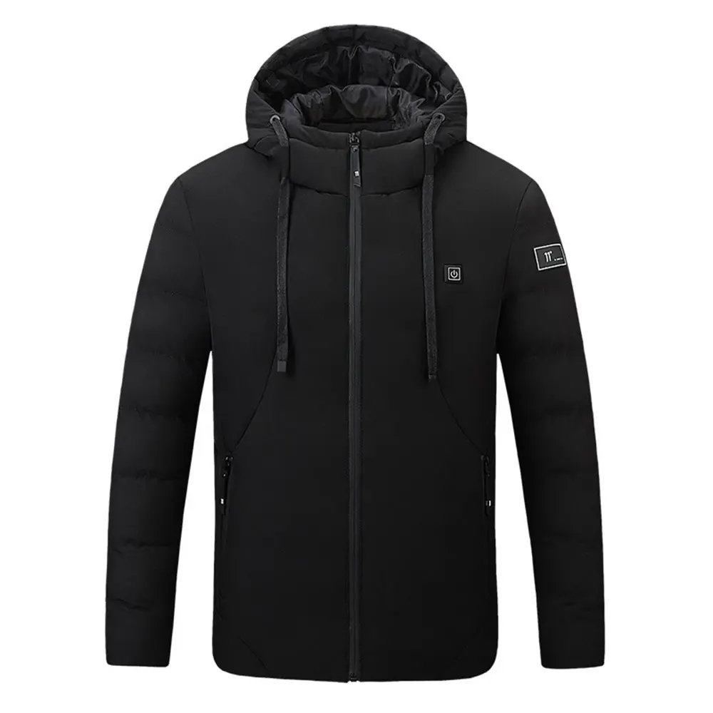 4 Zone Single Control Smart Heating Cotton Clothing USB Electric Heating Heated Vest Constant Temperature Men Hooded Jacket
4 Zone Single Control Smart Heating Cotton Clothing USB Electric Heating Heated Vest Constant Temperature Men Hooded Jacket