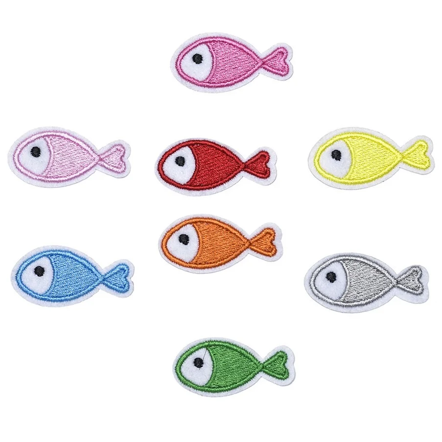 5Pcs Cartoon Small fish Series Ironing on Embroidered Patches For child Clothes Hat Jeans Sticker Sew Patch Applique Badge Decor
5Pcs Cartoon Small fish Series Ironing on Embroidered Patches For child Clothes Hat Jeans Sticker Sew Patch Applique Badge Decor