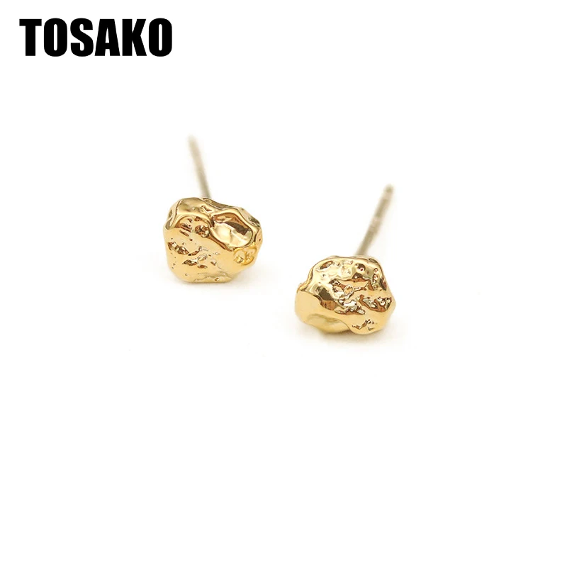 TOSAKO серьги-гвоздики золотого цвета модные индивидуальные Свадебные обручальные тренды Минимализм
TOSAKO серьги-гвоздики золотого цвета модные индивидуальные Свадебные обручальные тренды Минимализм